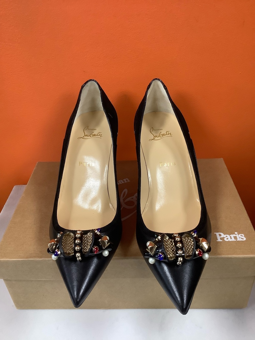 Louboutin Patent Leather Pumps NEW